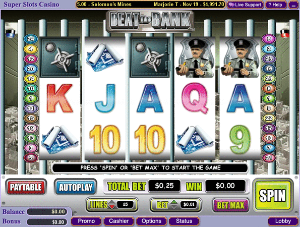 Beat The Bank Slot Game