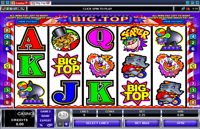 Big Top Slot Machine