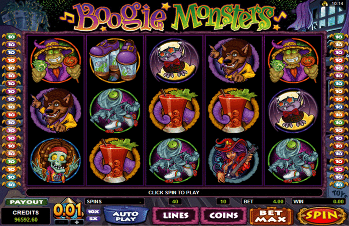 Boogie Monsters Slot Machine