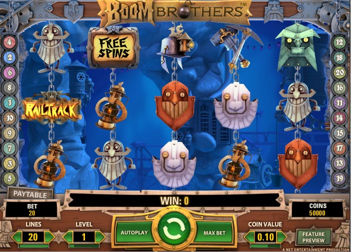 Boom Brothers Slot Machine