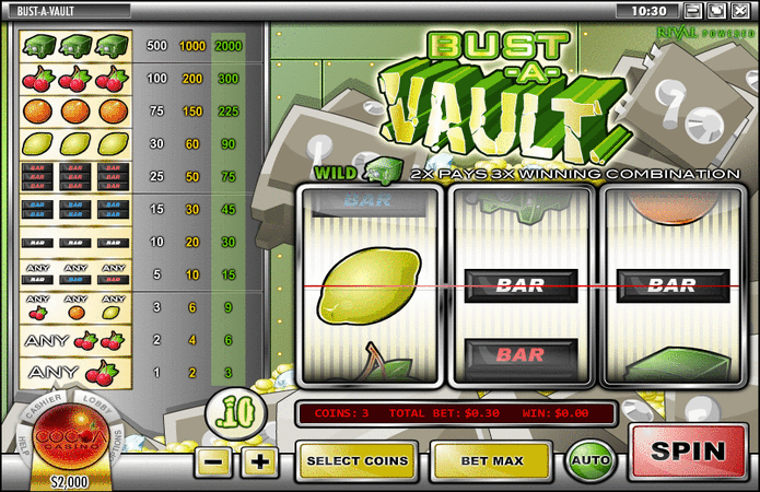 Bust a Vault Slot