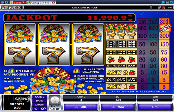 Cash Splash Slot Games