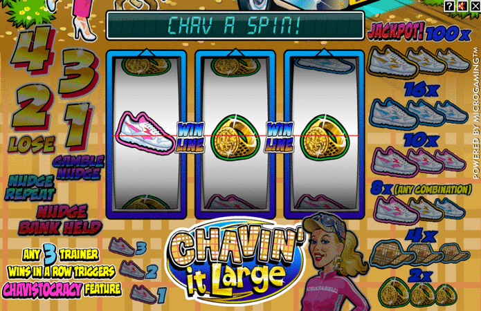 Chavin It Large Fruit Machine