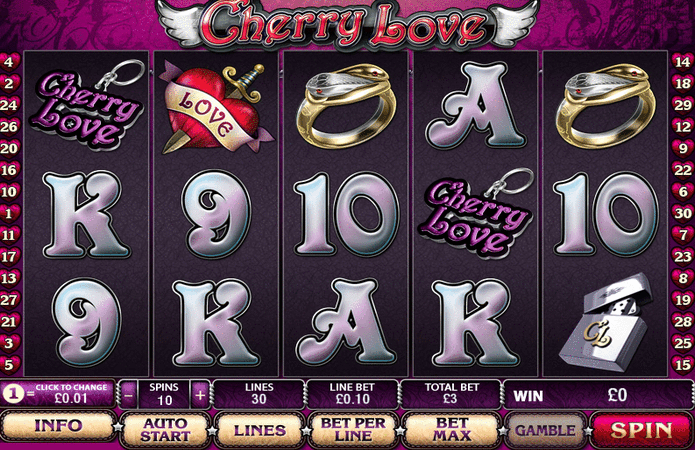 The Cherry Love slot game