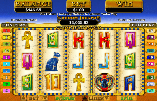 Cleopatra's Gold Slot Games
