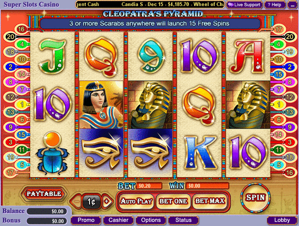 Cleopatras Pyramid Slot