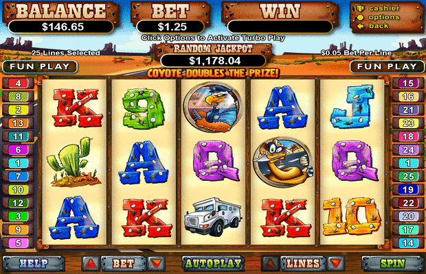 Coyote Cash Slot Games