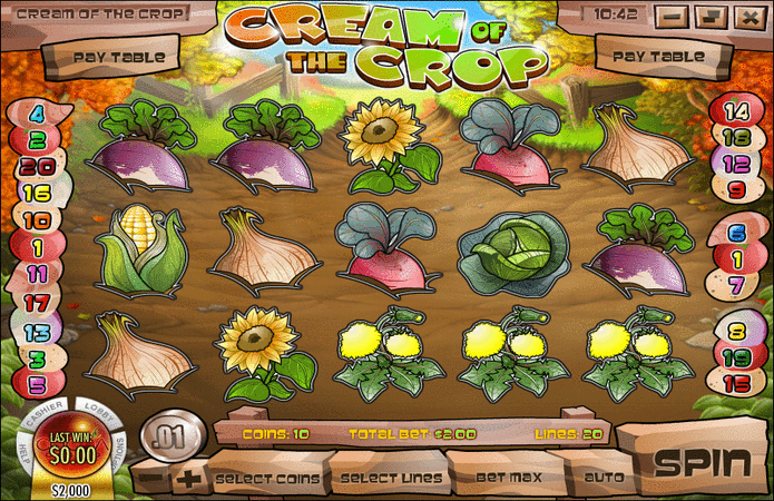 Cream of the Crop Slot