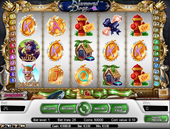 Diamond Dogs Slot Machine