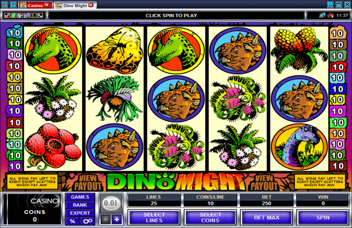 Dino Might Slot Machine