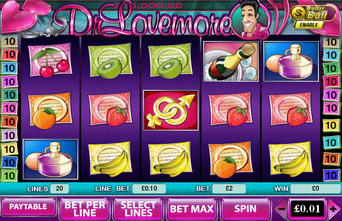 The Dr Lovemore slot game