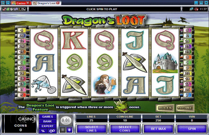Dragons Loot Slot Machine
