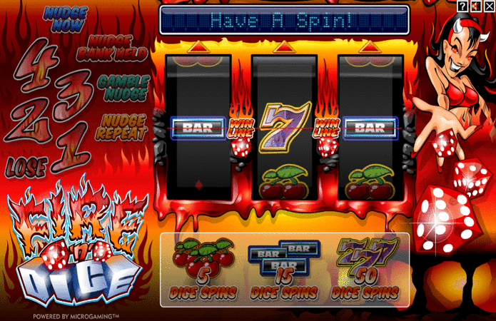Fire n Dice Fruit Machine