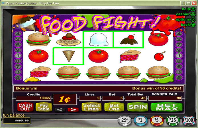  Food Fight slot game