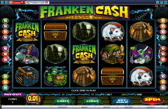 Franken Cash Slot Machine