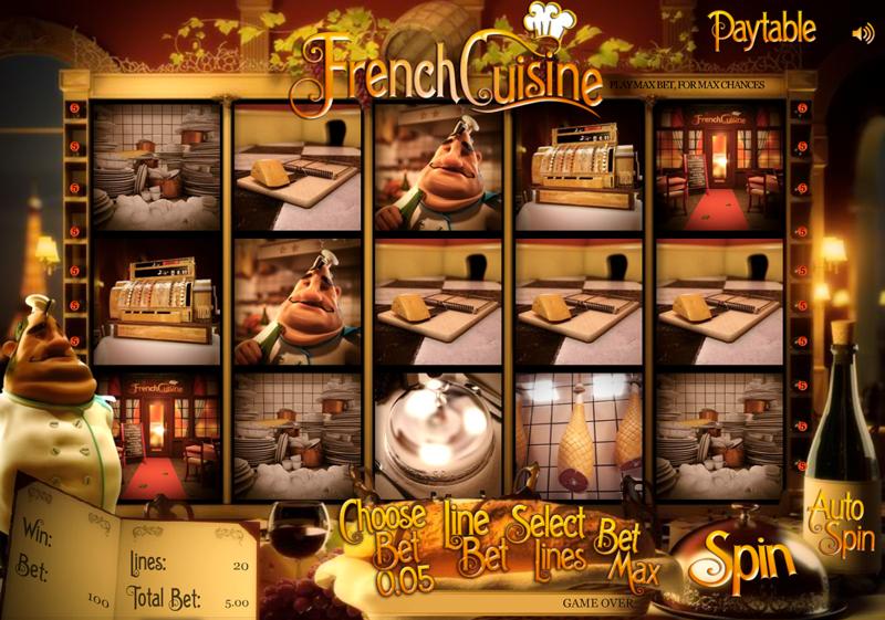 French Cuisine Slot Game