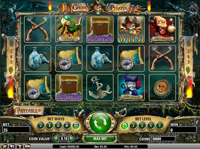 Ghost Pirates Slot Machine