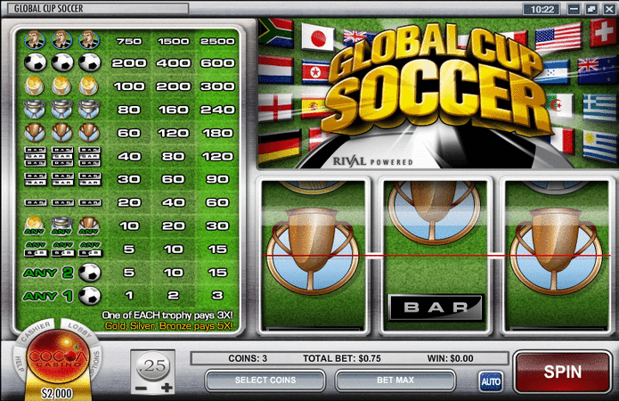 Global Cup Soccer slot Slot Game