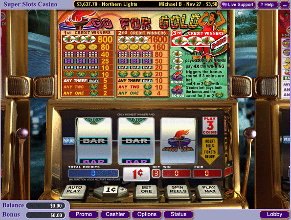 Go For Gold Slot Game