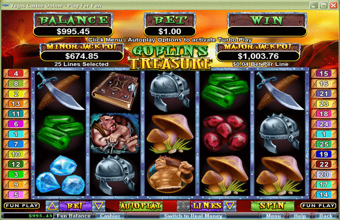 Goblins Treasure Slot Game