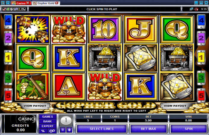 Gopher Gold Slot Machine