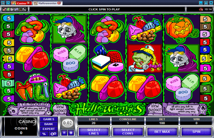 Halloweenies Slot Machine