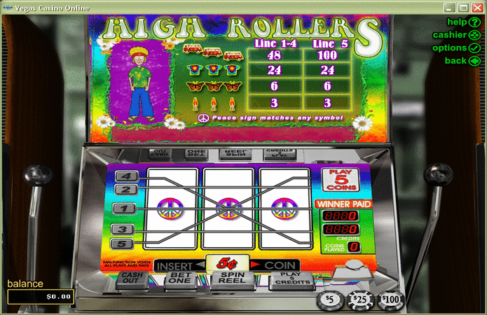 High Rollers Slot Games