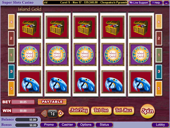 Island Gold Slot Games