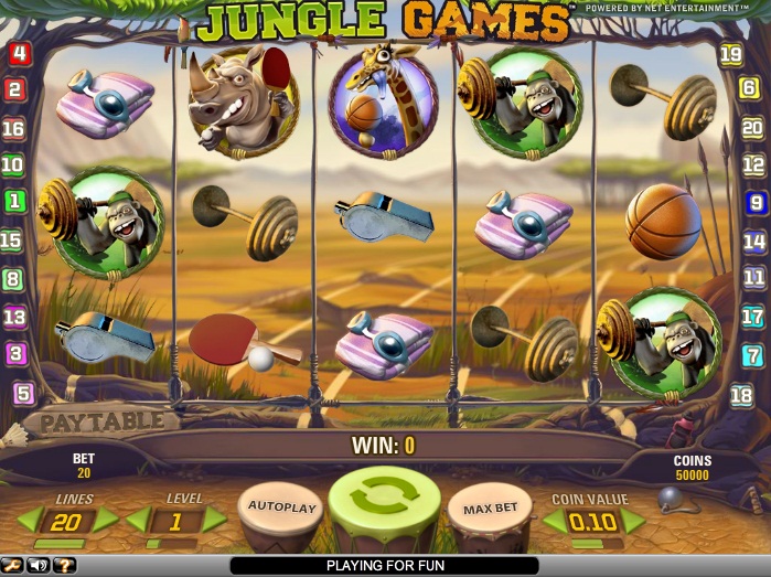 Jungle Games Slot Machine