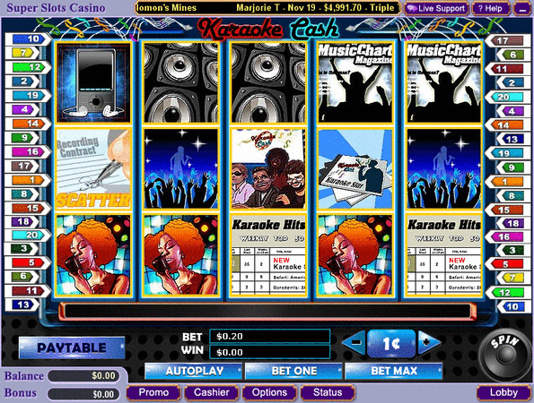 Karaoke Cash Slot
