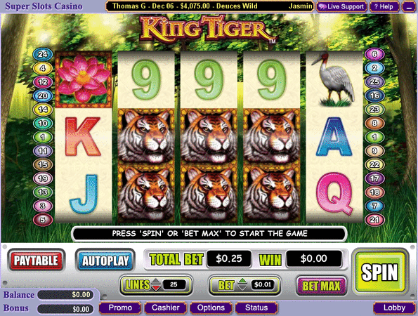 King Tiger Slot Game