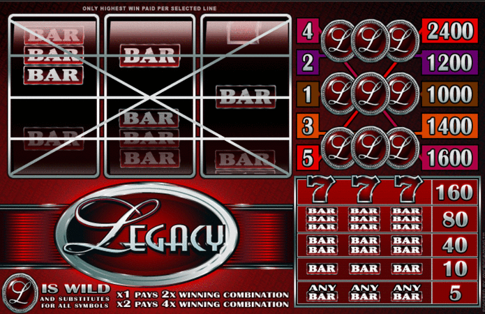 Legacy Slot Game