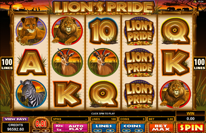 Lions Pride Slot Game