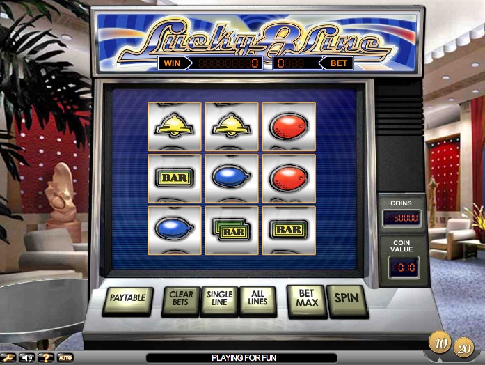 Lucky 8 Line Slot Machine