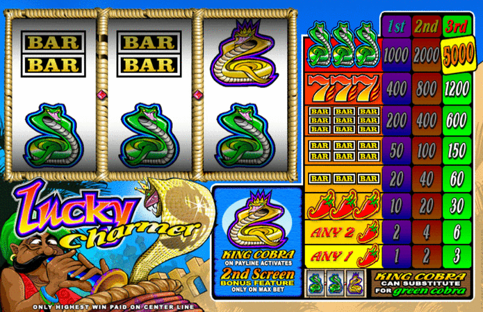 Lucky Charmer Slot Machine