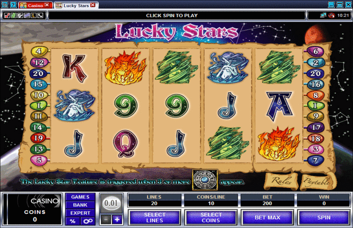 Lucky Stars Slot Machine