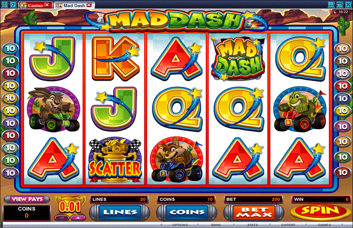 Mad Dash Slot Machine