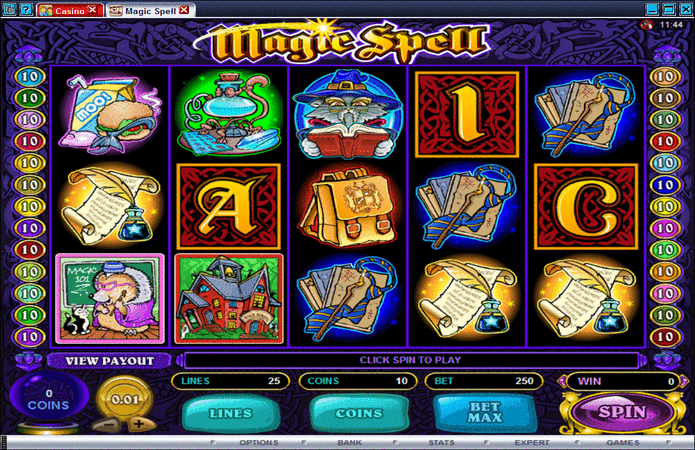 Magic Spell Slot Machine