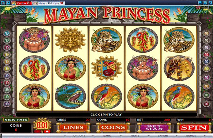 Mayan Princess Fever Slot Machine