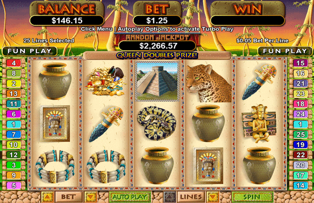 Mayan Queen Slot Games