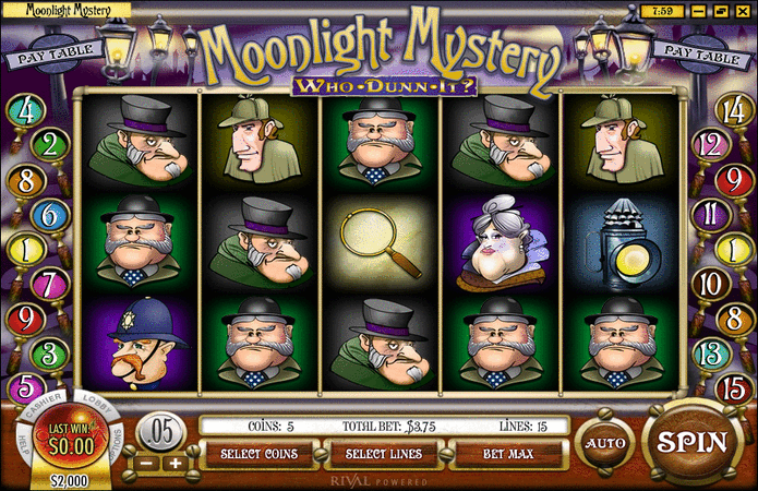 Moonlight Mystery Slot Machine