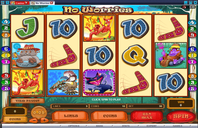 No Worries Slot Machine