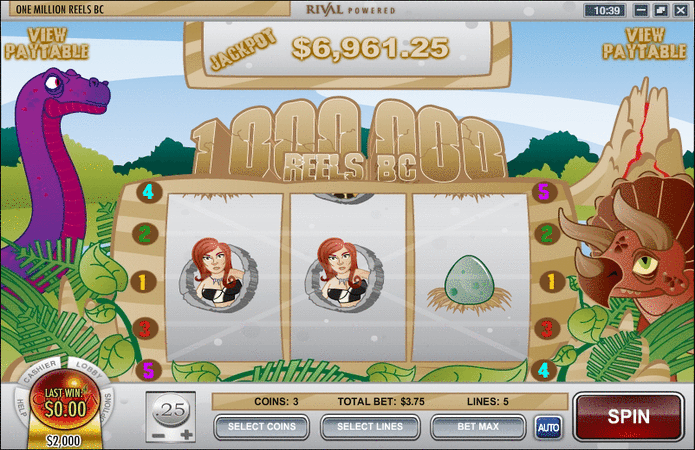 One Million Reels BC Slot