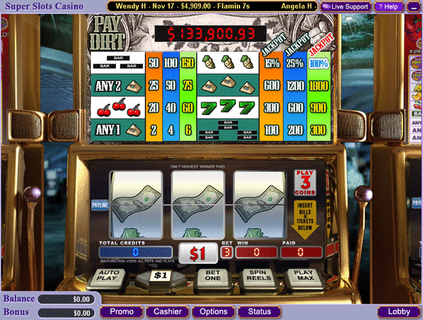 Pay Dirt Slot Games
