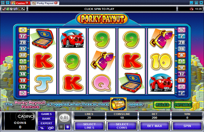 Porky Payout Slot Machine