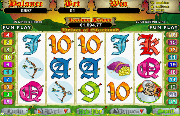 Prince of Sherwood Slot Games