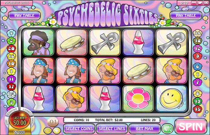 Psychedelic 60's Slot