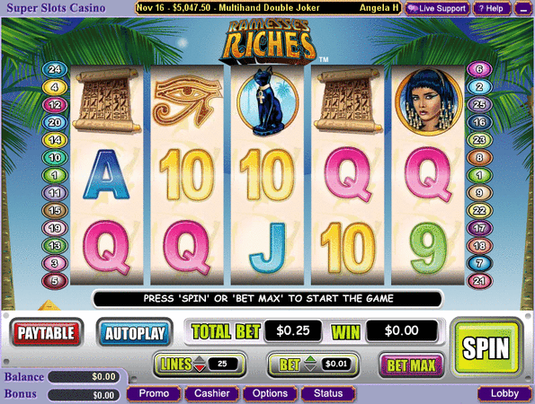 Ramesses Riches Slot Game
