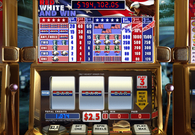 Red White And Win Slot Games