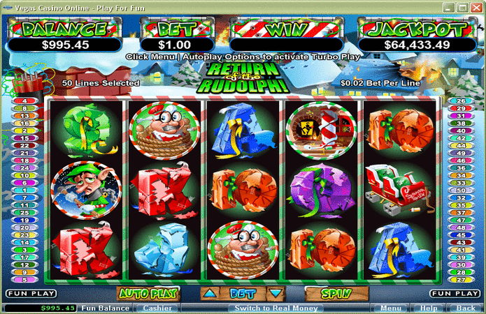  Return Of The Rudolph slot game